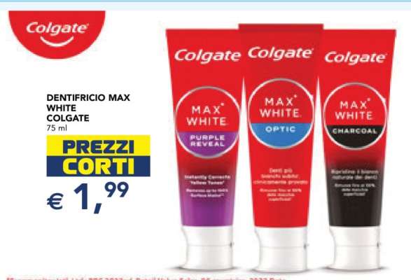 Dentifricio Max White Colgate