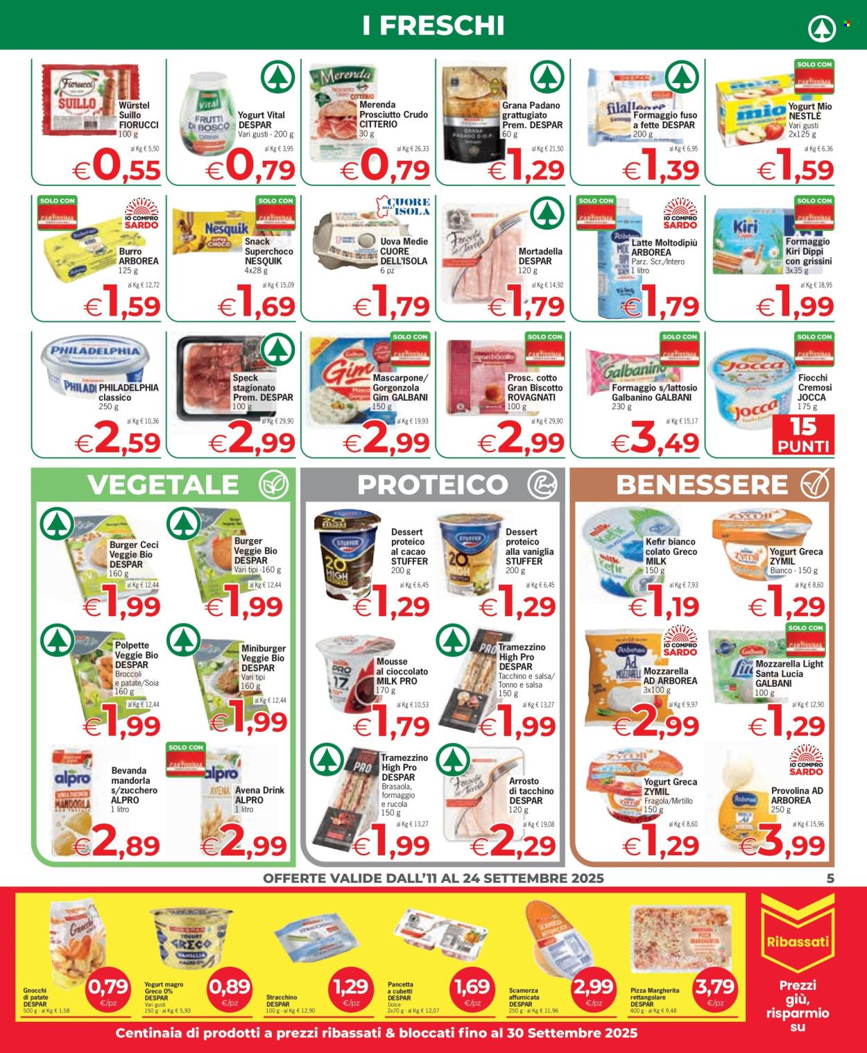 Volantino Eurospar - 11/9/2025 - 24/9/2025. Pagina 5
