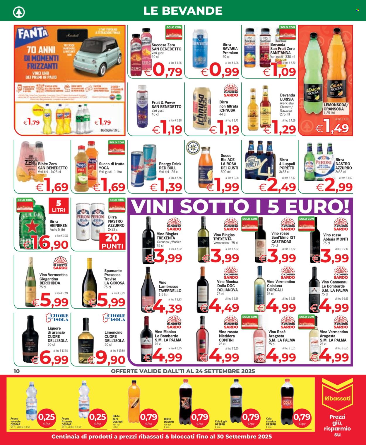 Volantino Eurospar - 11/9/2025 - 24/9/2025. Pagina 10