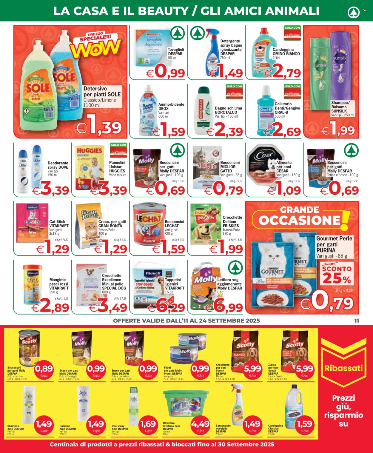 Volantino Eurospar - 11/9/2025 - 24/9/2025. Pagina 11
