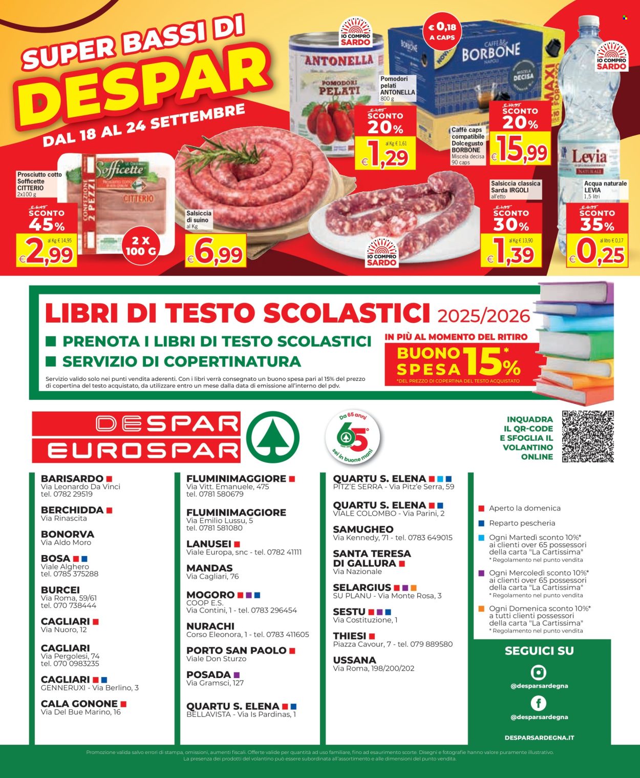 Volantino Eurospar - 11/9/2025 - 24/9/2025. Pagina 12
