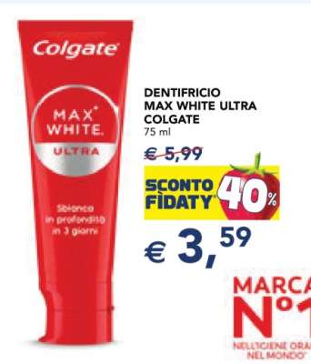 Dentifricio Max White Ultra Colgate