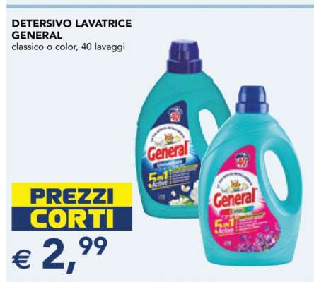 DETERSIVO LAVATRICE GENERAL