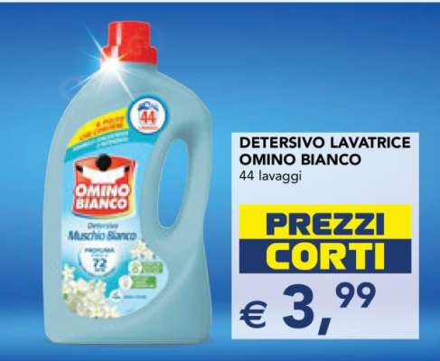 Detersivo Lavatrice Omino Bianco