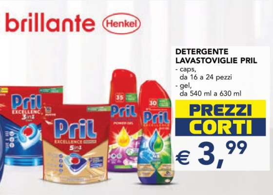 Detergente lavastoviglie Pril