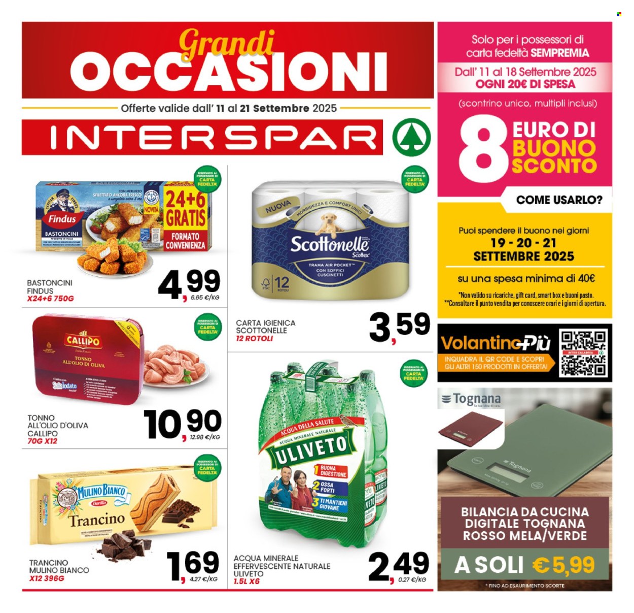 Volantino Interspar - 11/9/2025 - 21/9/2025. Pagina 1