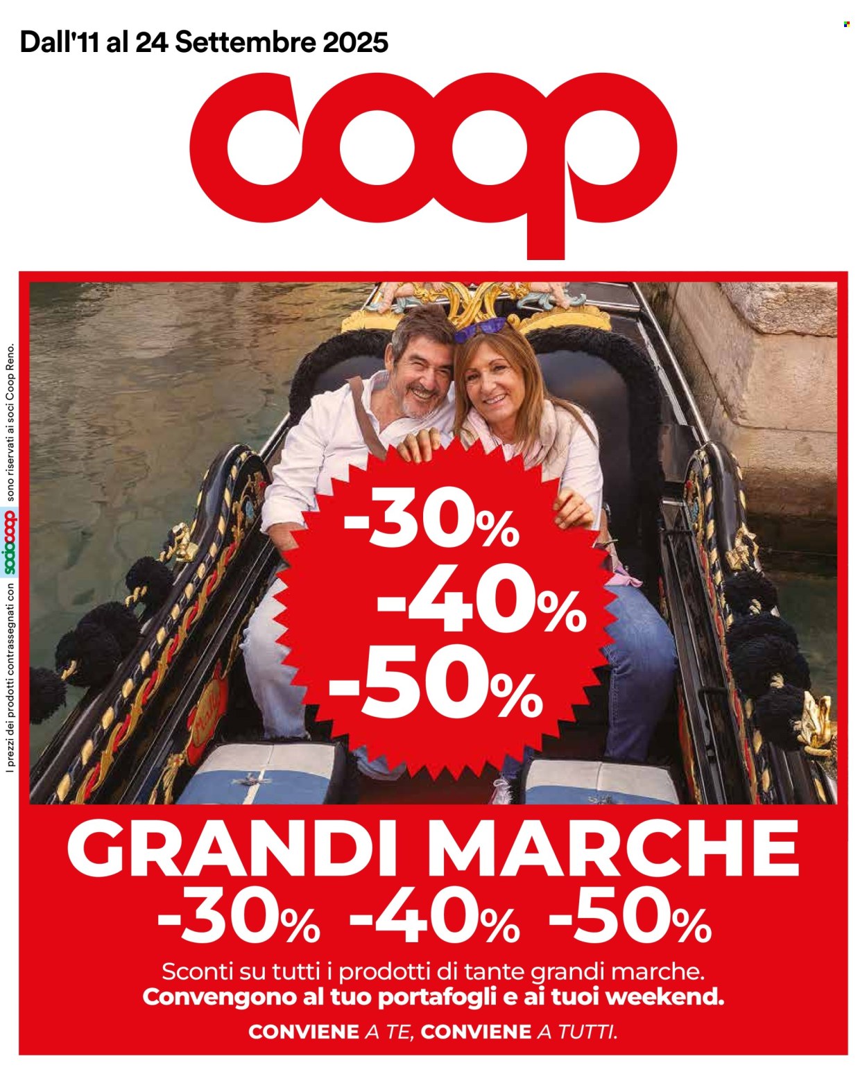 Volantino Coop - 11/9/2025 - 24/9/2025. Pagina 1