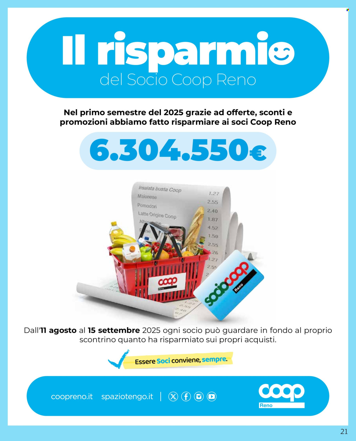 Volantino Coop - 11/9/2025 - 24/9/2025. Pagina 21
