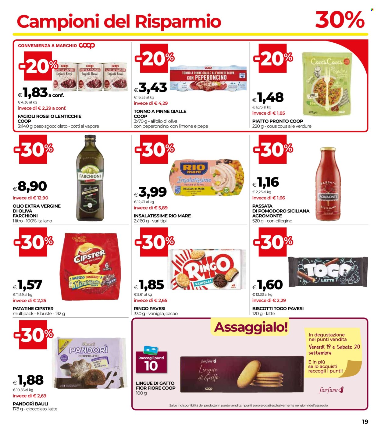 Volantino Coop - 10/9/2025 - 24/9/2025. Pagina 19