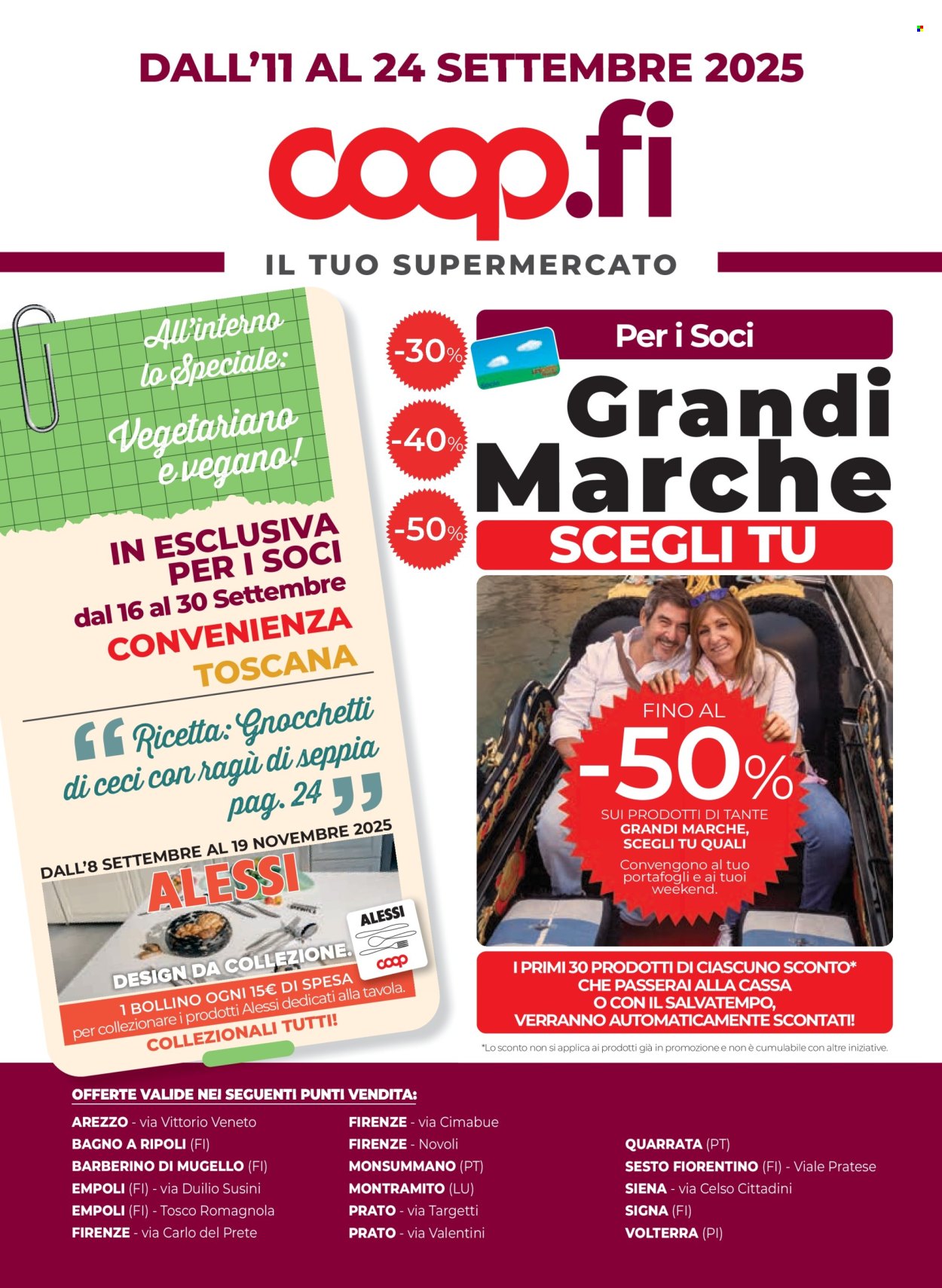 Volantino Coop - 10/9/2025 - 24/9/2025. Pagina 1