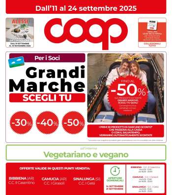 Volantino Coop - 10/9/2025 - 24/9/2025.