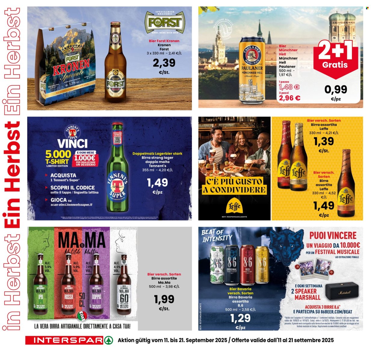 Volantino Interspar - 11/9/2025 - 21/9/2025. Pagina 10