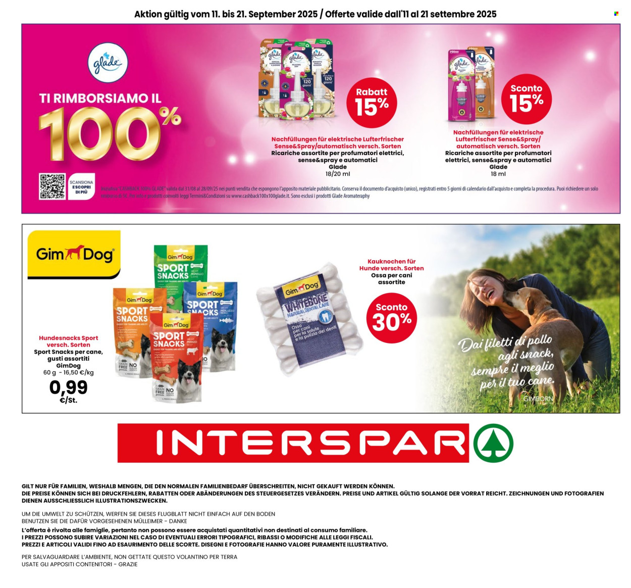 Volantino Interspar - 11/9/2025 - 21/9/2025. Pagina 16