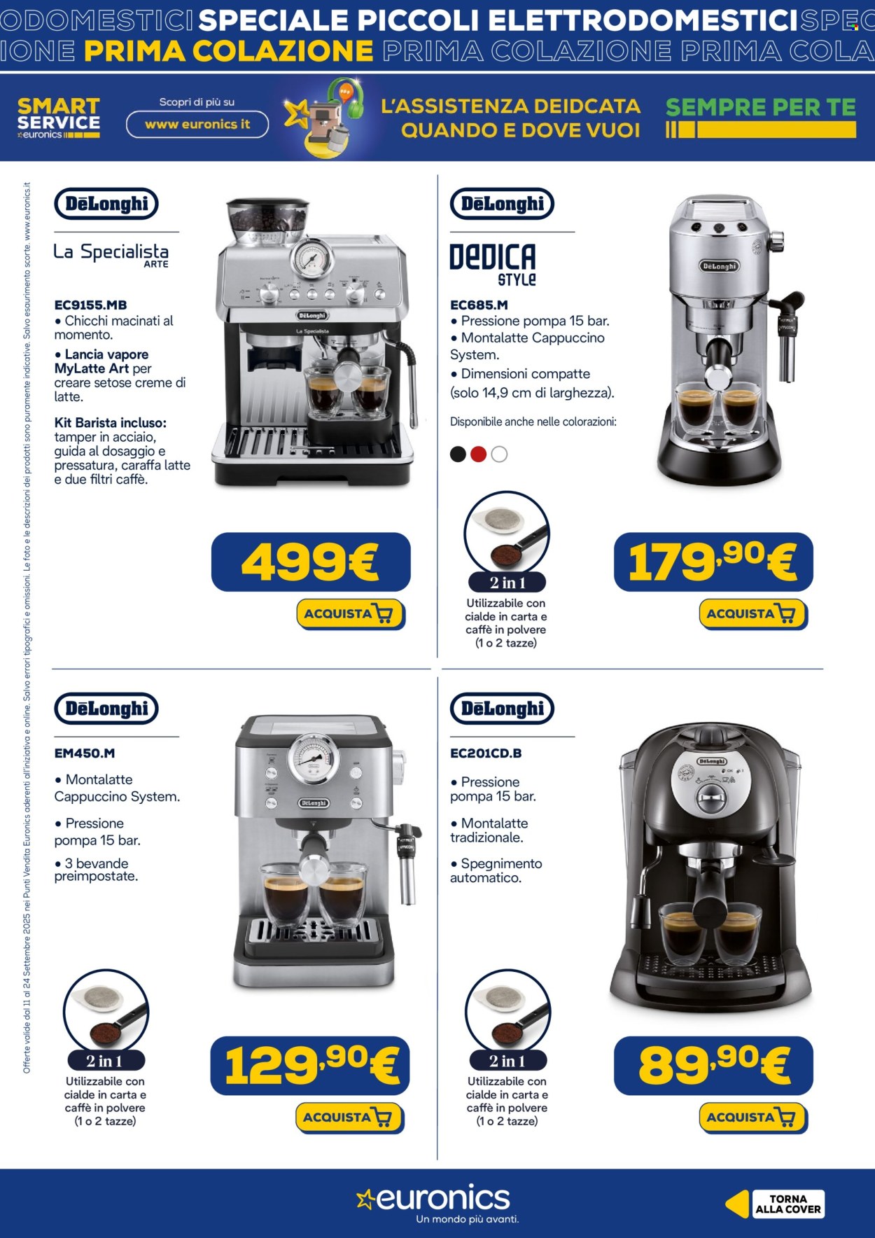 Volantino Euronics - 11/9/2025 - 24/9/2025. Pagina 4