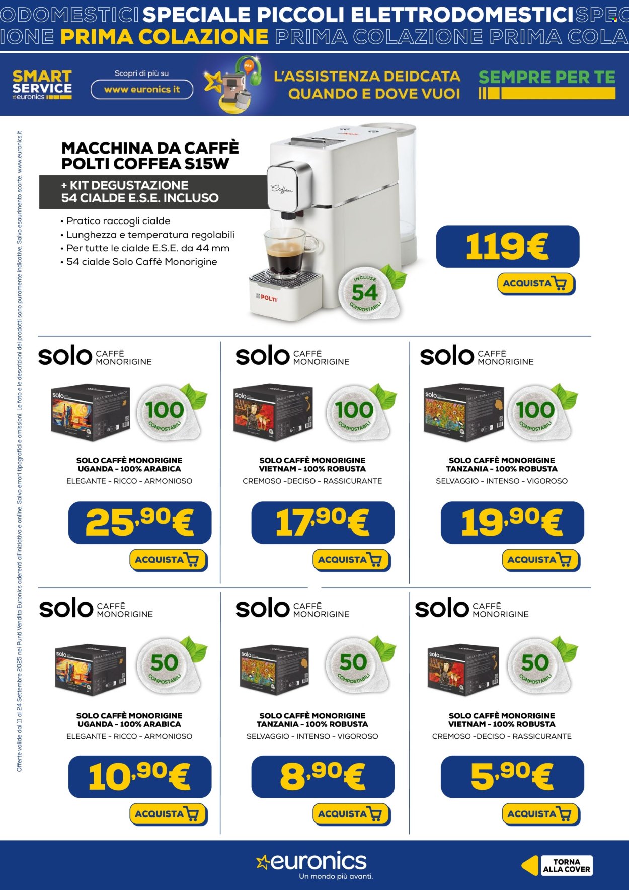 Volantino Euronics - 11/9/2025 - 24/9/2025. Pagina 8