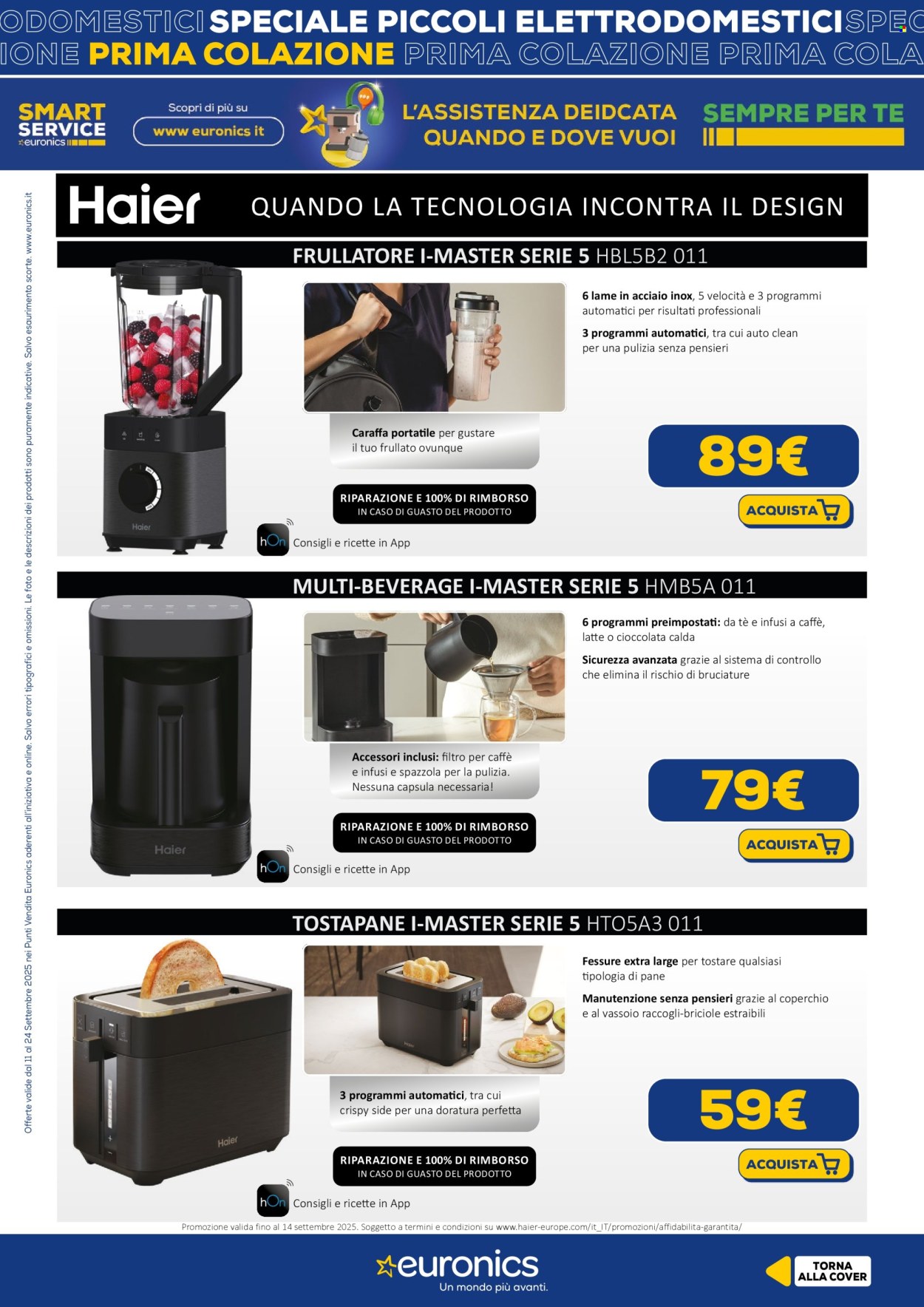 Volantino Euronics - 11/9/2025 - 24/9/2025. Pagina 13