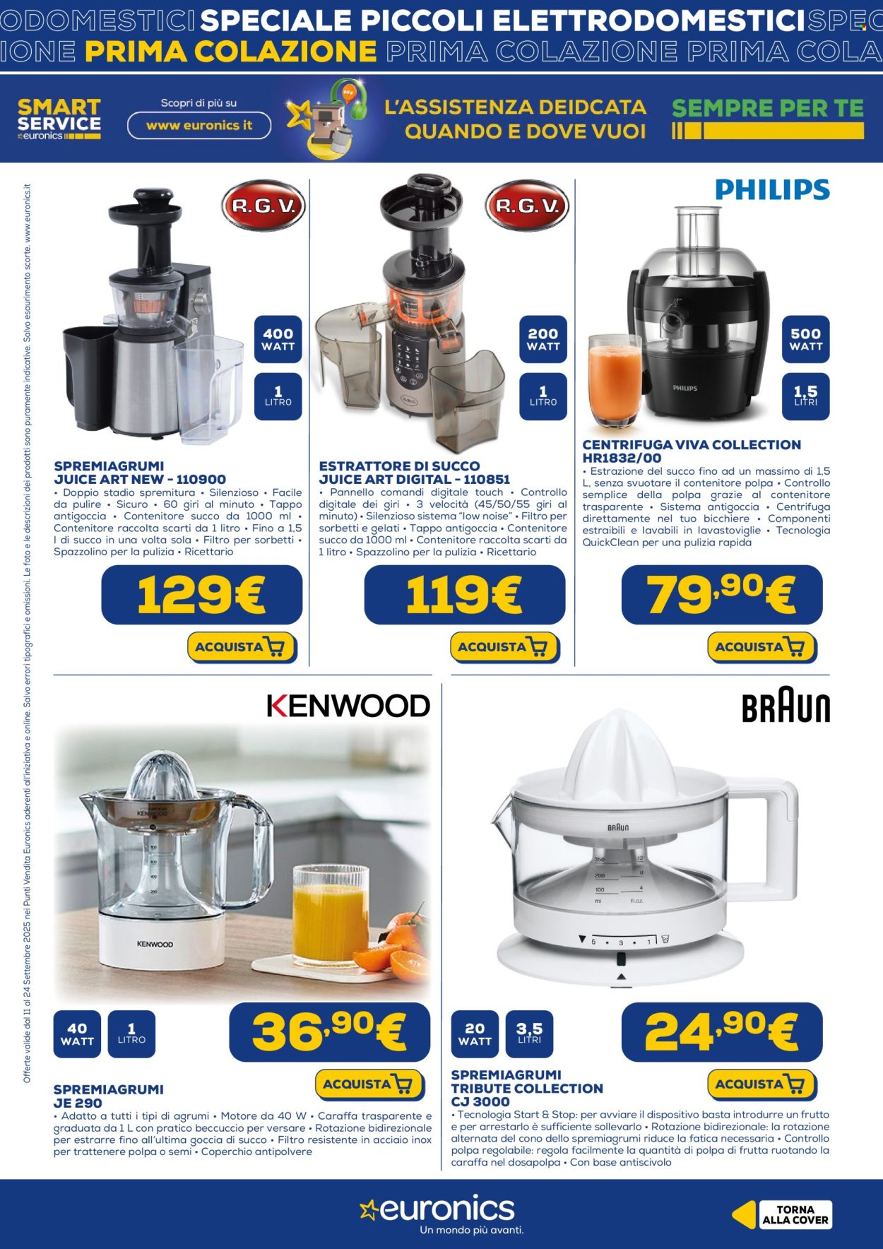 Volantino Euronics - 11/9/2025 - 24/9/2025. Pagina 17