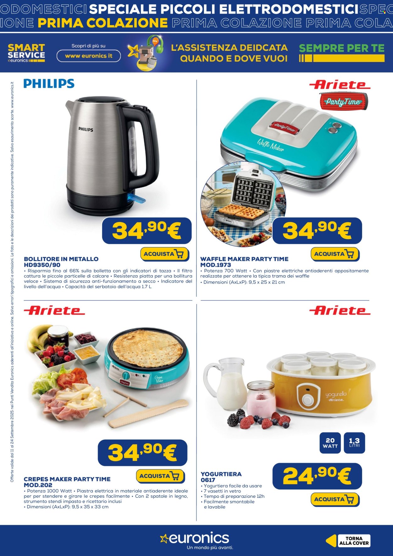 Volantino Euronics - 11/9/2025 - 24/9/2025. Pagina 18