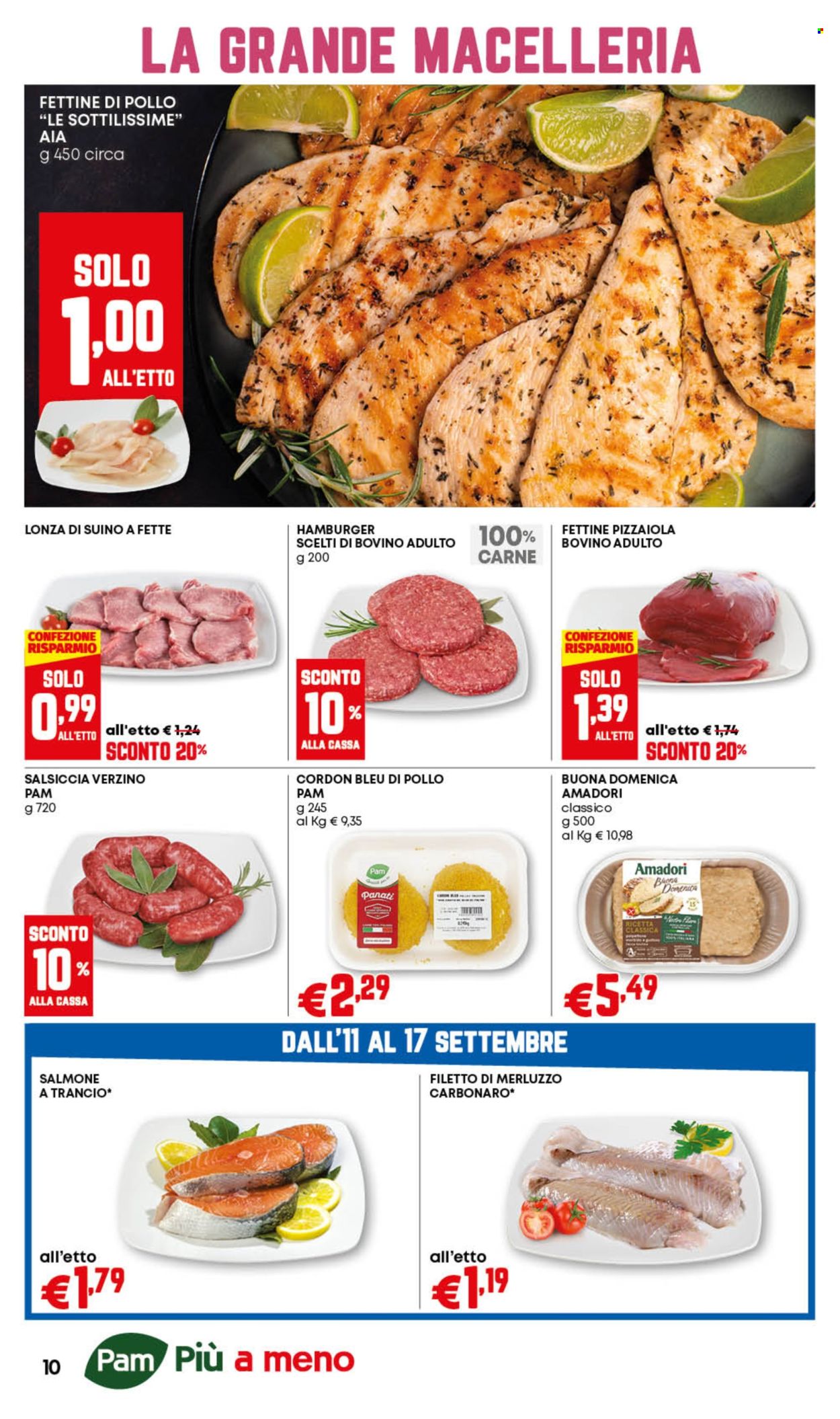 Volantino Pam Panorama - 11/9/2025 - 24/9/2025. Pagina 10