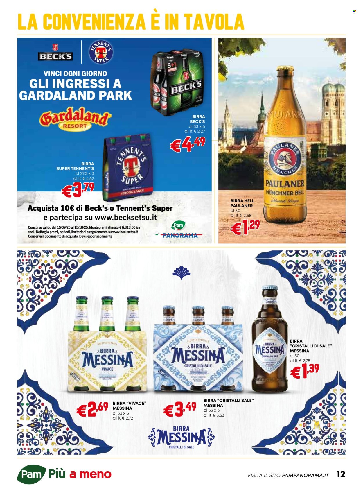 Volantino Pam Panorama - 11/9/2025 - 24/9/2025. Pagina 12
