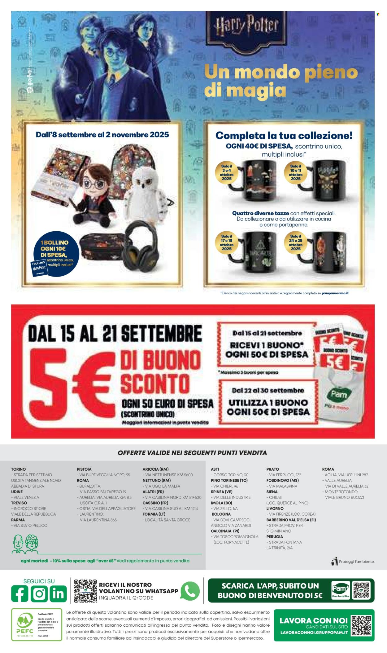 Volantino Pam Panorama - 11/9/2025 - 24/9/2025. Pagina 28