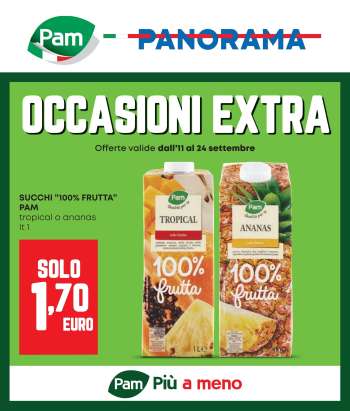 Volantino Pam Panorama - 11/9/2025 - 24/9/2025.