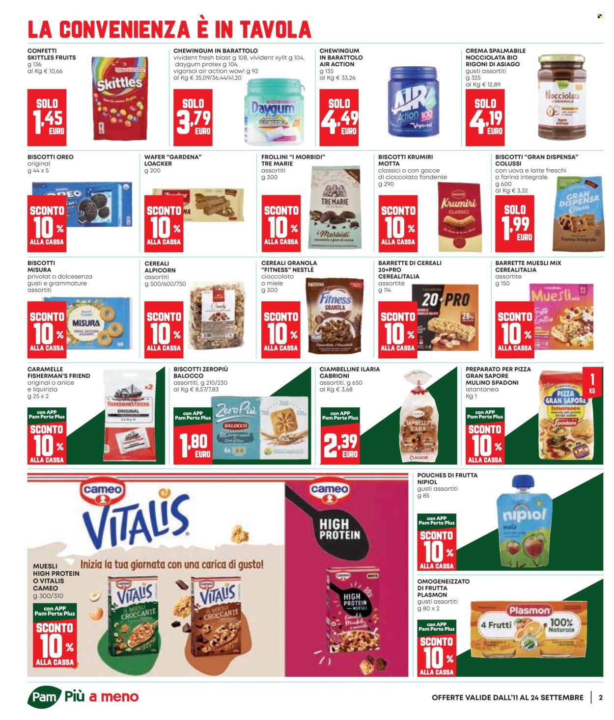 Volantino Pam Panorama - 11/9/2025 - 24/9/2025. Pagina 2