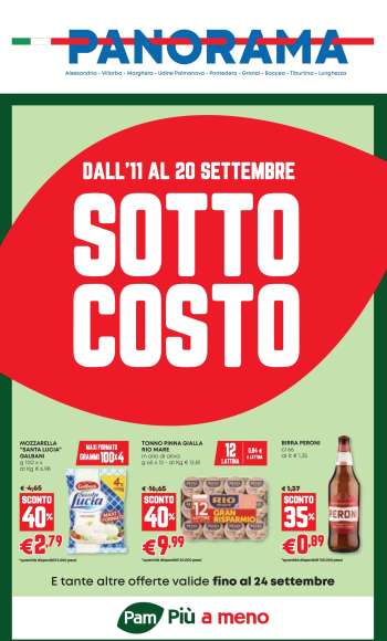 Volantino Panorama - 11/9/2025 - 24/9/2025.