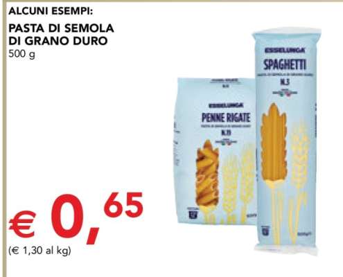 Pasta di Semola di Grano Duro