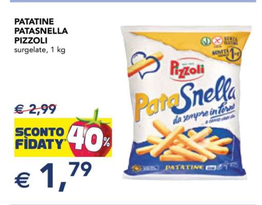 Patatine Patasnella Pizzoli