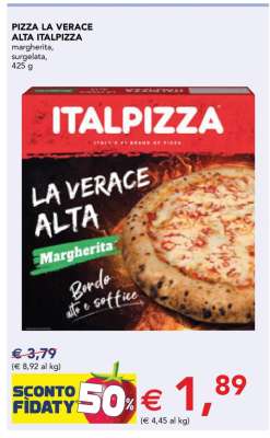 PIZZA LA VERACE ALTA ITALPIZZA