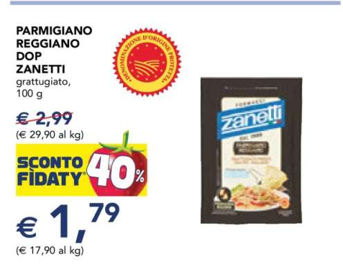 PARMIGIANO REGGIANO DOP ZANETTI