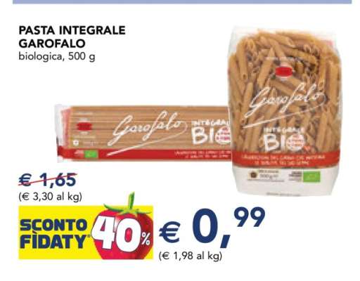 PASTA INTEGRALE GAROFALO