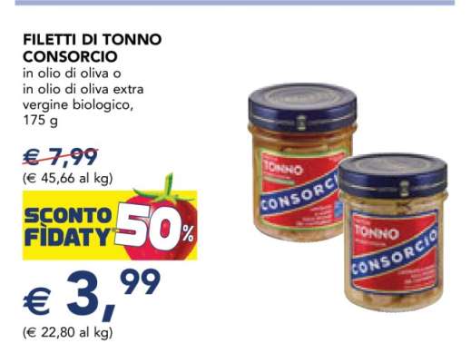 FILETTI DI TONNO CONSORCIO
