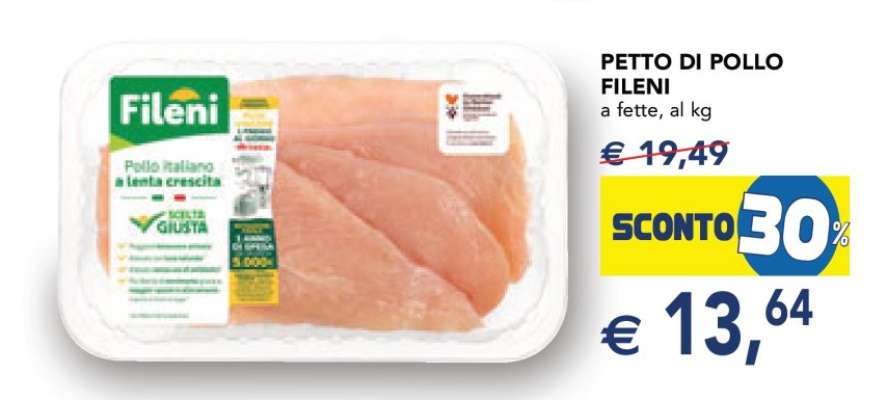 PETTO DI POLLO FILENI