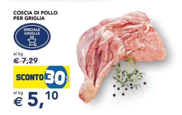 Coscia di Pollo per Griglia