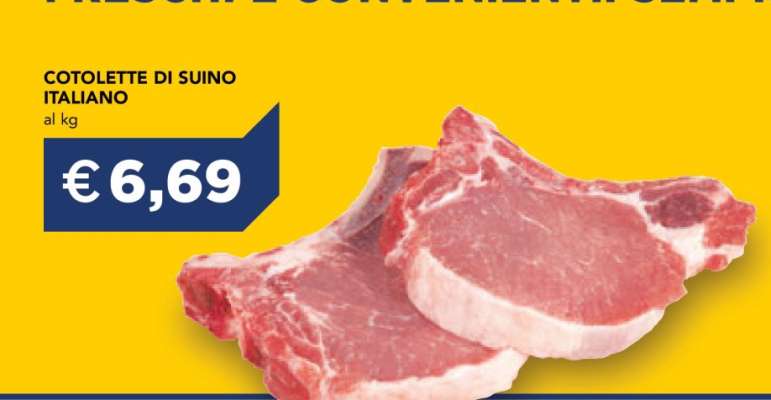 COTOLETTE DI SUINO ITALIANO