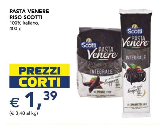 PASTA VENERE RISO SCOTTI