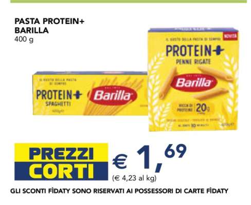 PASTA PROTEIN + BARILLA