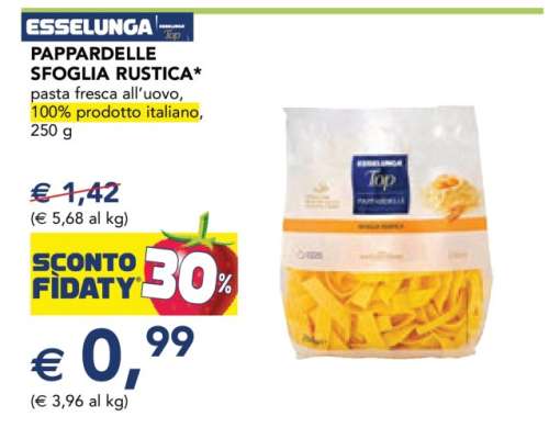 PAPPARDELLE SFOGLIA RUSTICA