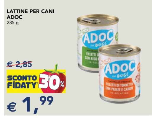 Lattine per Cani ADOC