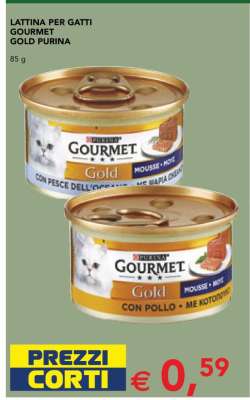 LATTINA PER GATTI GOURMET GOLD PURINA
