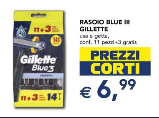 RASOIO BLUE III GILLETTE