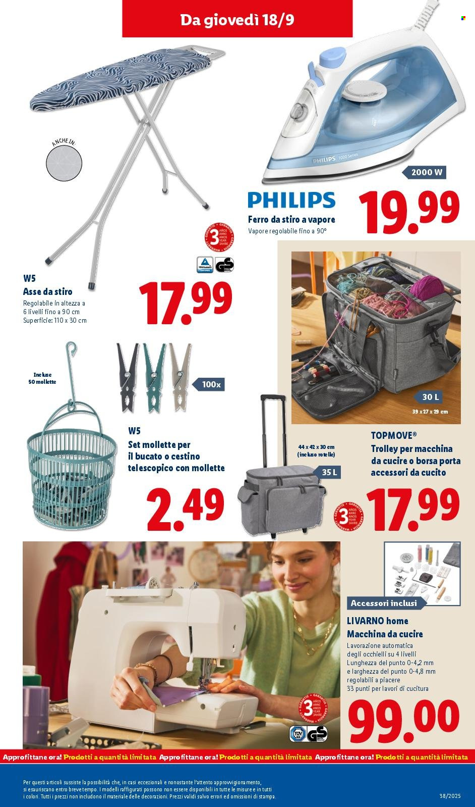 Volantino Lidl - 15/9/2025 - 21/9/2025. Pagina 49