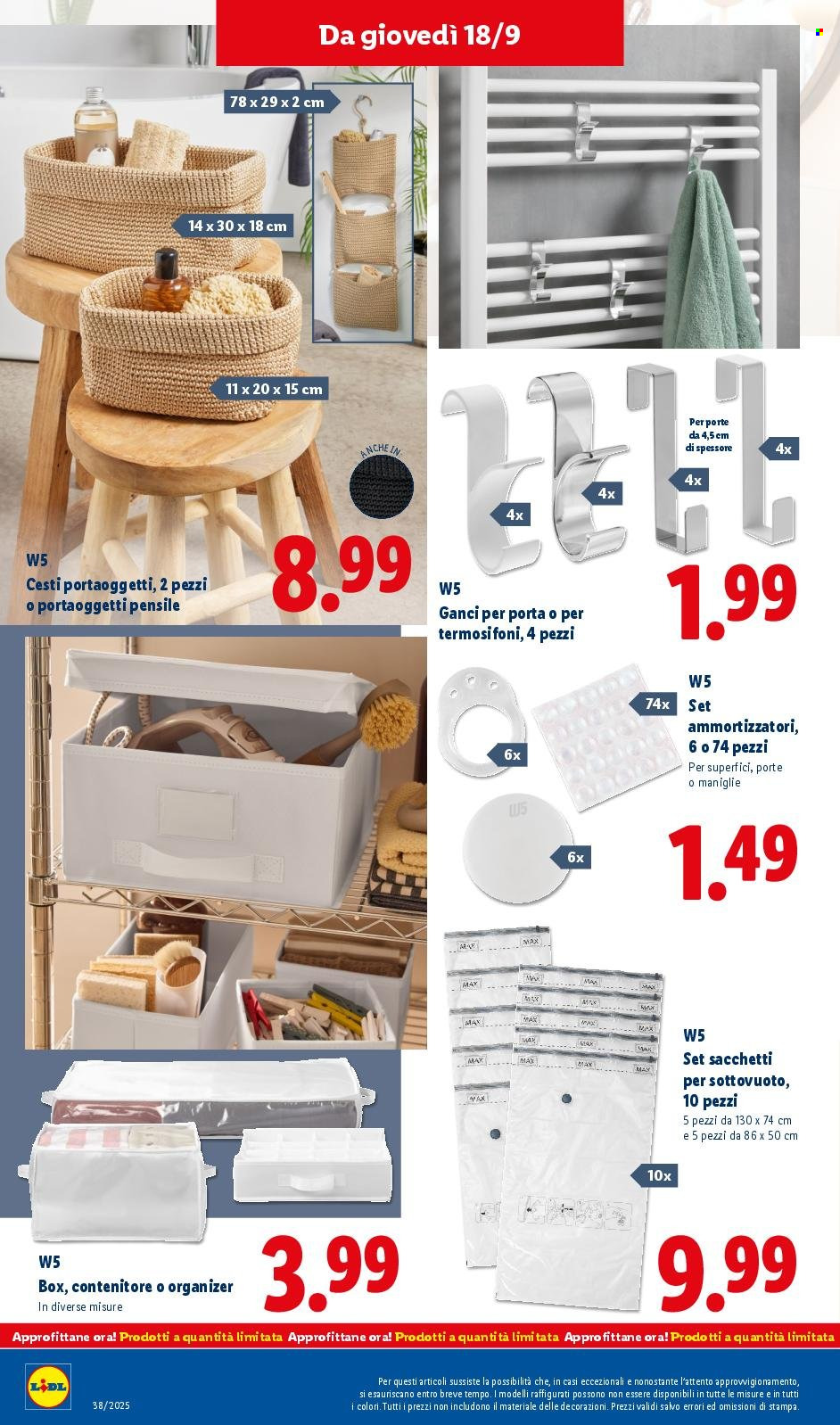 Volantino Lidl - 15/9/2025 - 21/9/2025. Pagina 50
