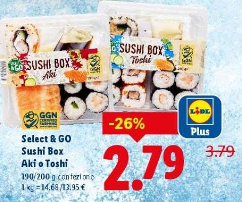 Select & GO Sushi Box Aki o Toshi