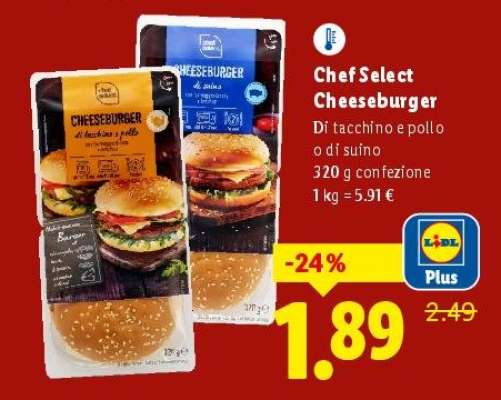 Chef Select Cheeseburger