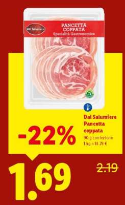 Dal Salumiere Pancetta coppata