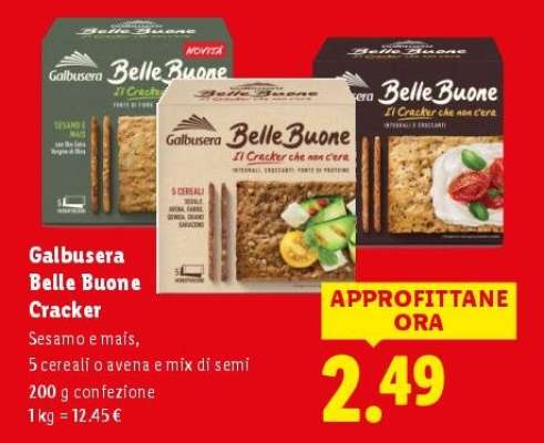 Galbusera Belle Buone Cracker