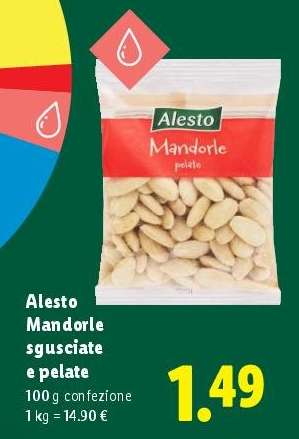 Alesto Mandorle sgusciate e pelate